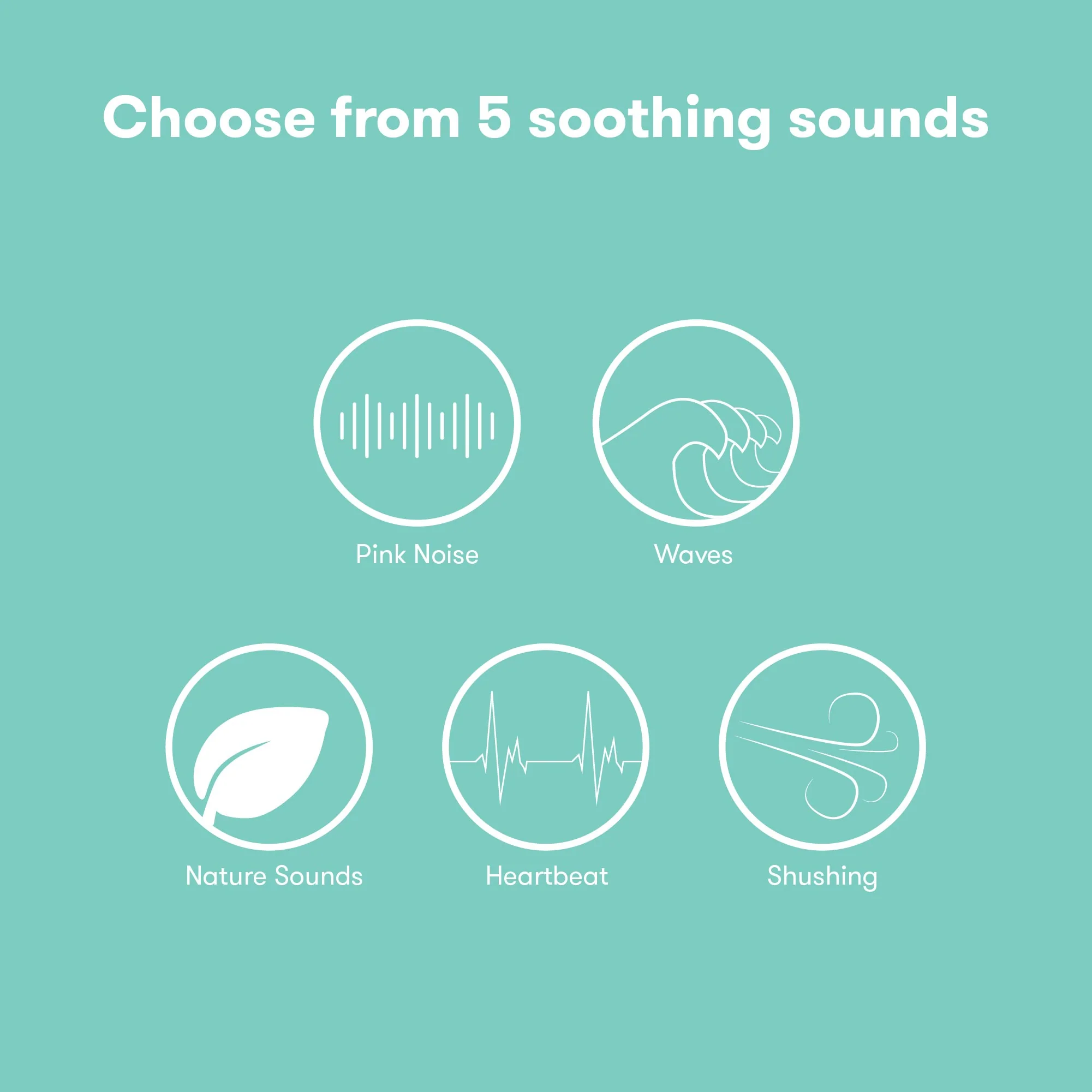2-in-1 Portable Sound Machine + Nightlight - Image 3