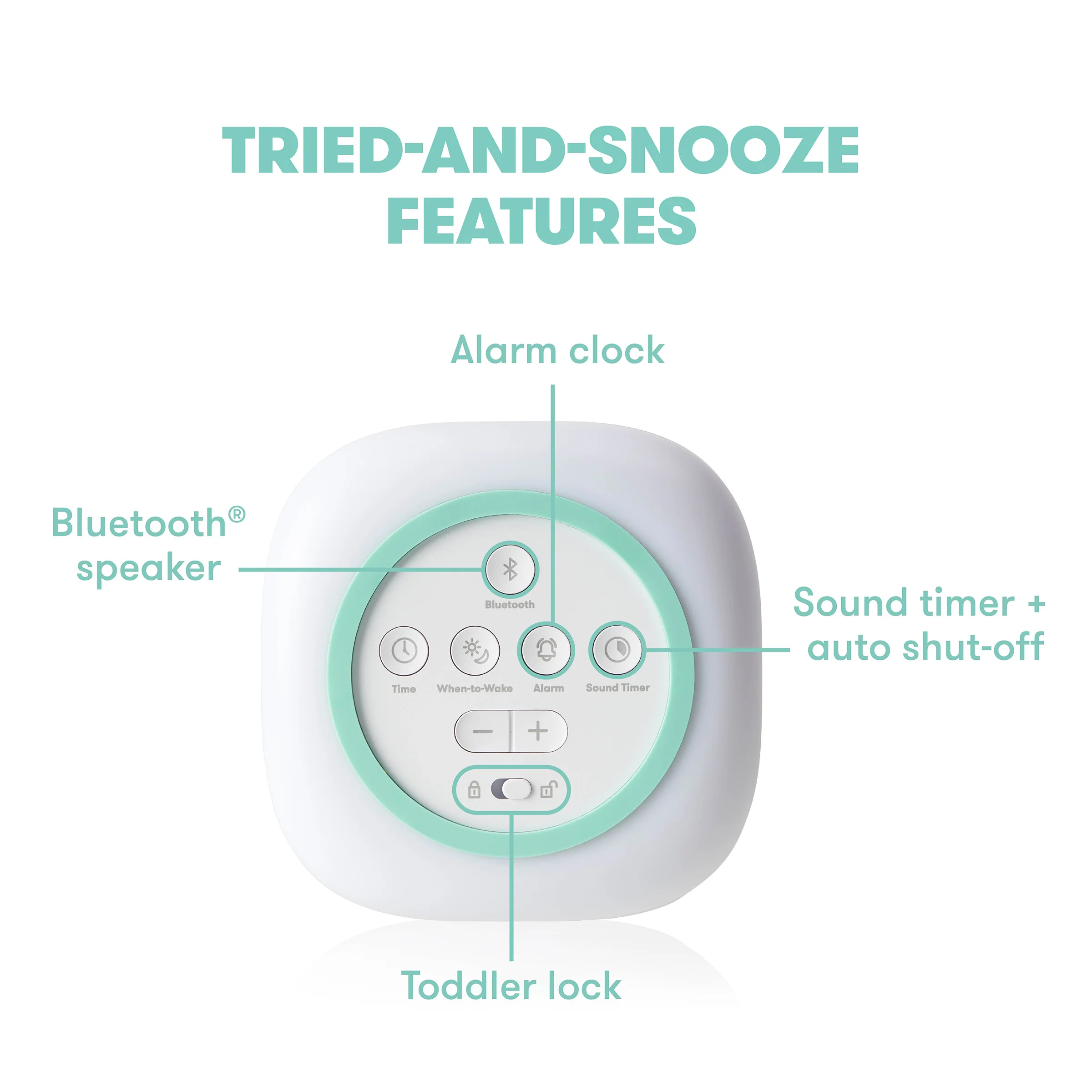 3-in-1 Sound Machine + When-To-Wake™ Clock + Nightlight - Image 6
