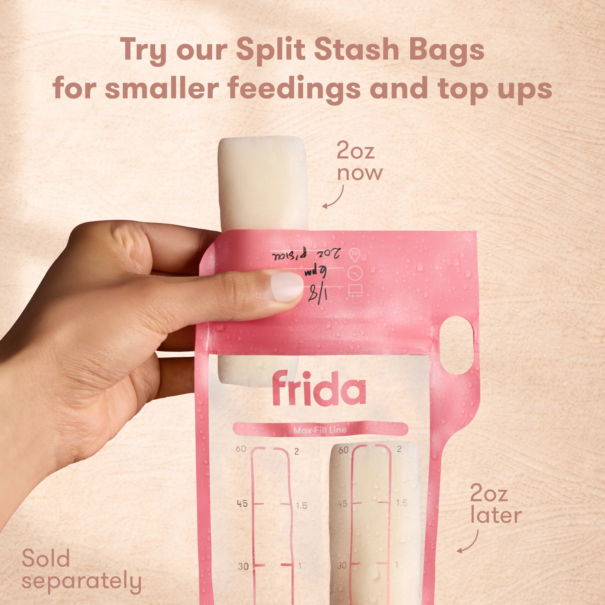 Breastmilk Storage Bags, 50ct Standard Freeze & Thaw Milk Bags - Image 6