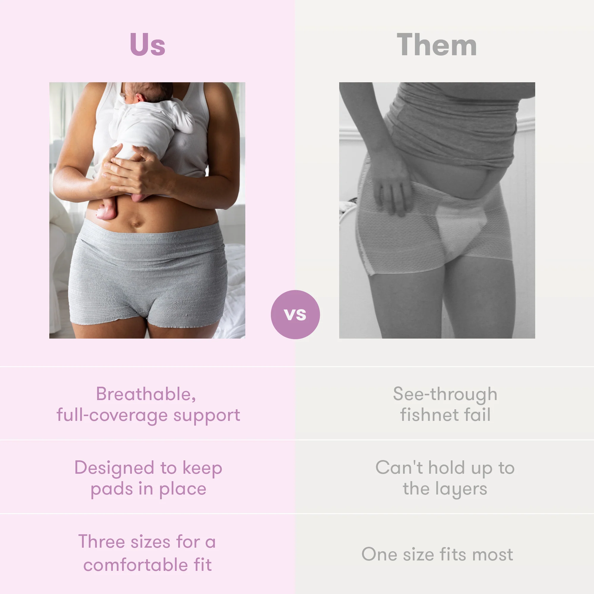 Boyshort Disposable Postpartum Underwear (8 Pack) - Image 9