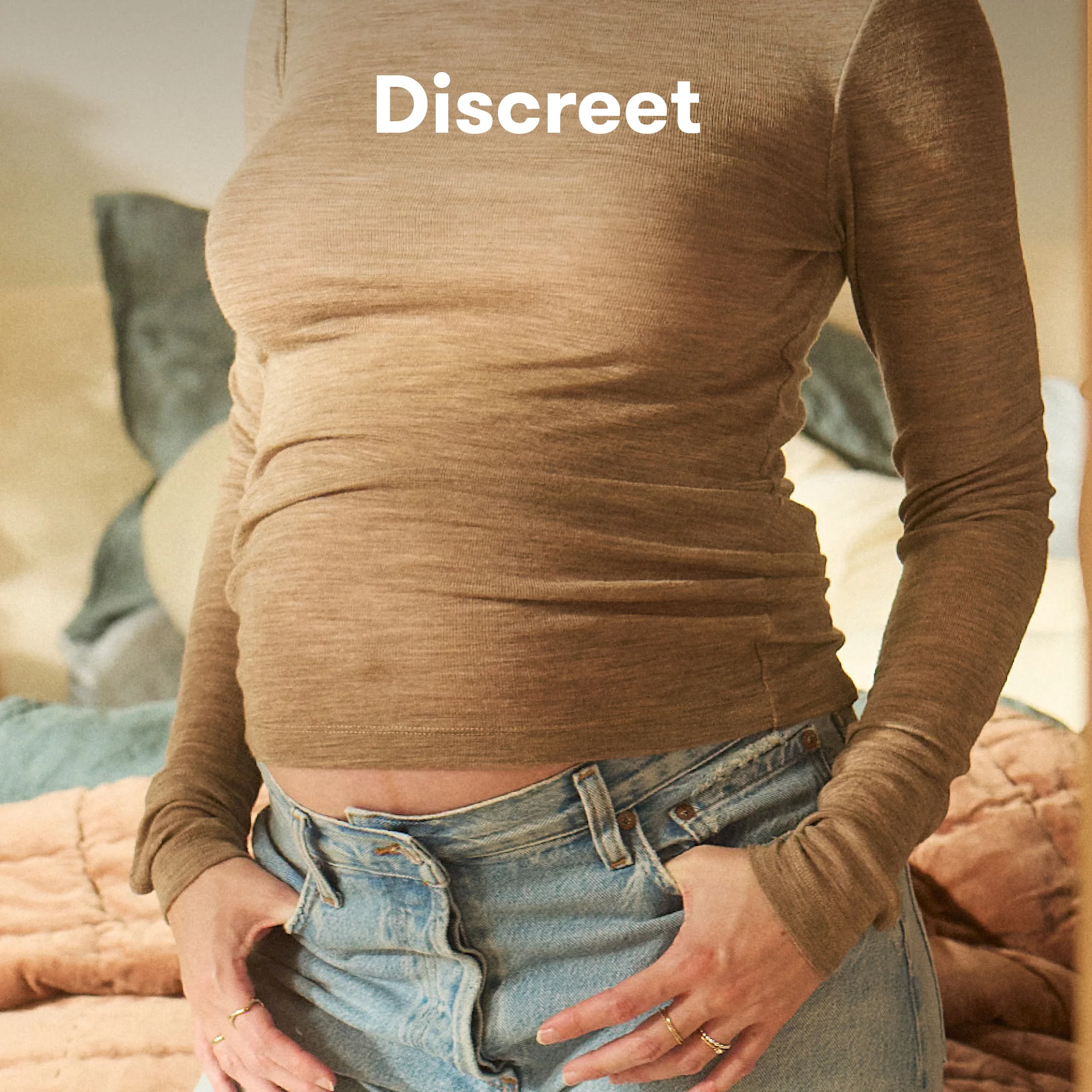 Dual Support Pregnancy Belly Band - Image 5