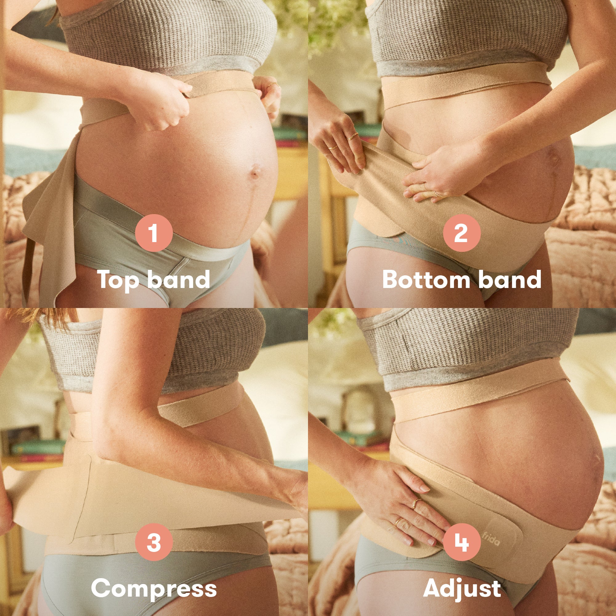 Dual Support Pregnancy Belly Band - Image 6