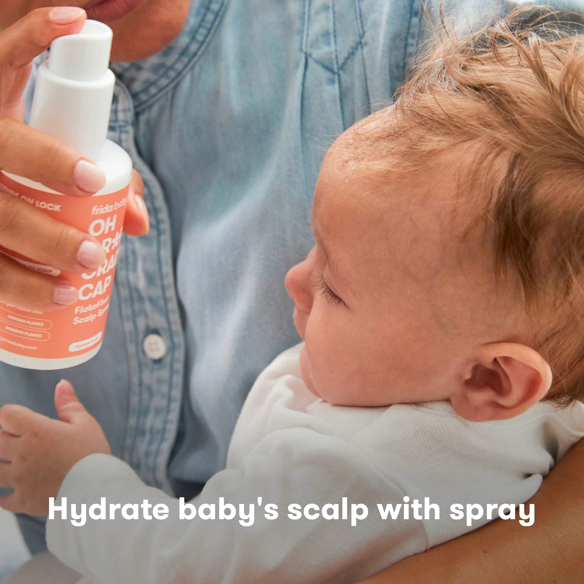 Oh Cr*p! Cradle Cap FlakeFixer Scalp Spray + Scalp Mask Duo - Image 4