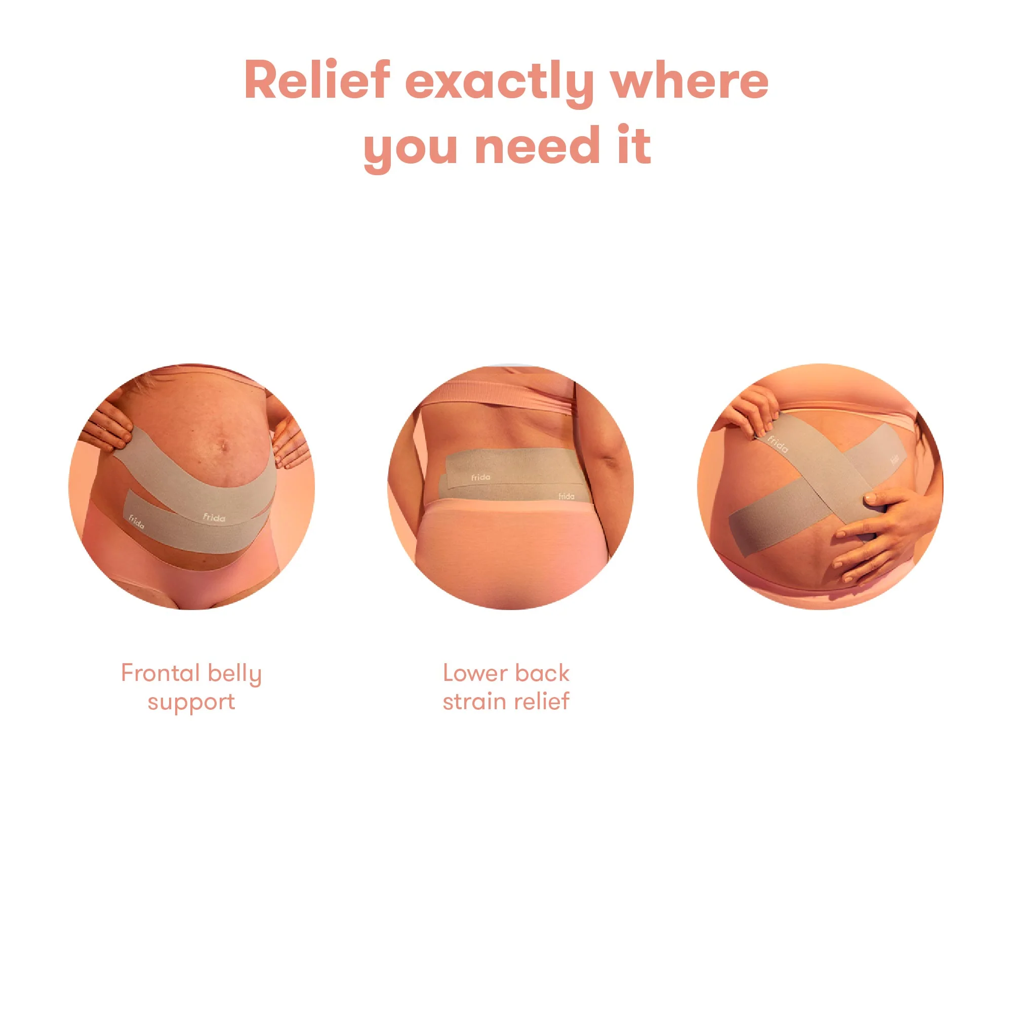 Pregnancy Belly Tape for Pain + Strain Relief - Image 4