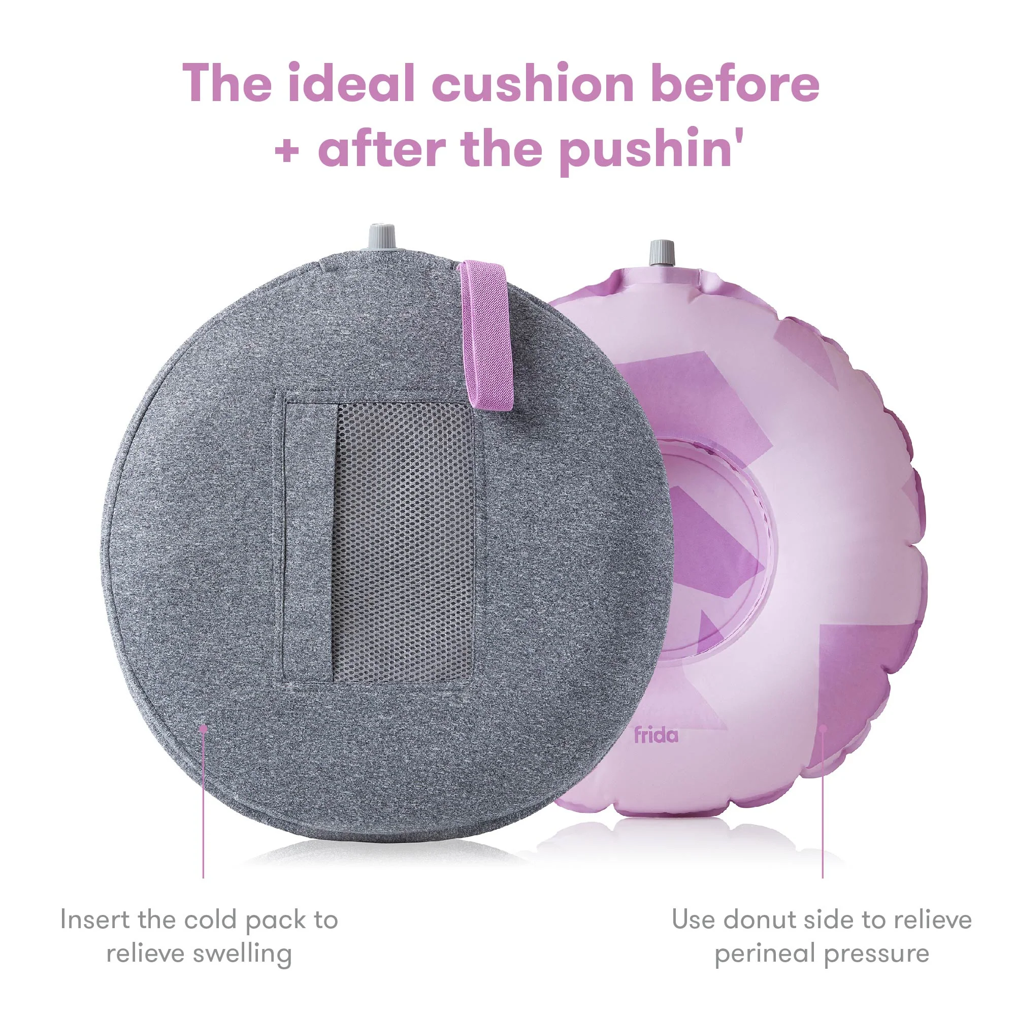 Portable Perineal Cooling Comfort Cushion for Hemorrhoids - Image 3