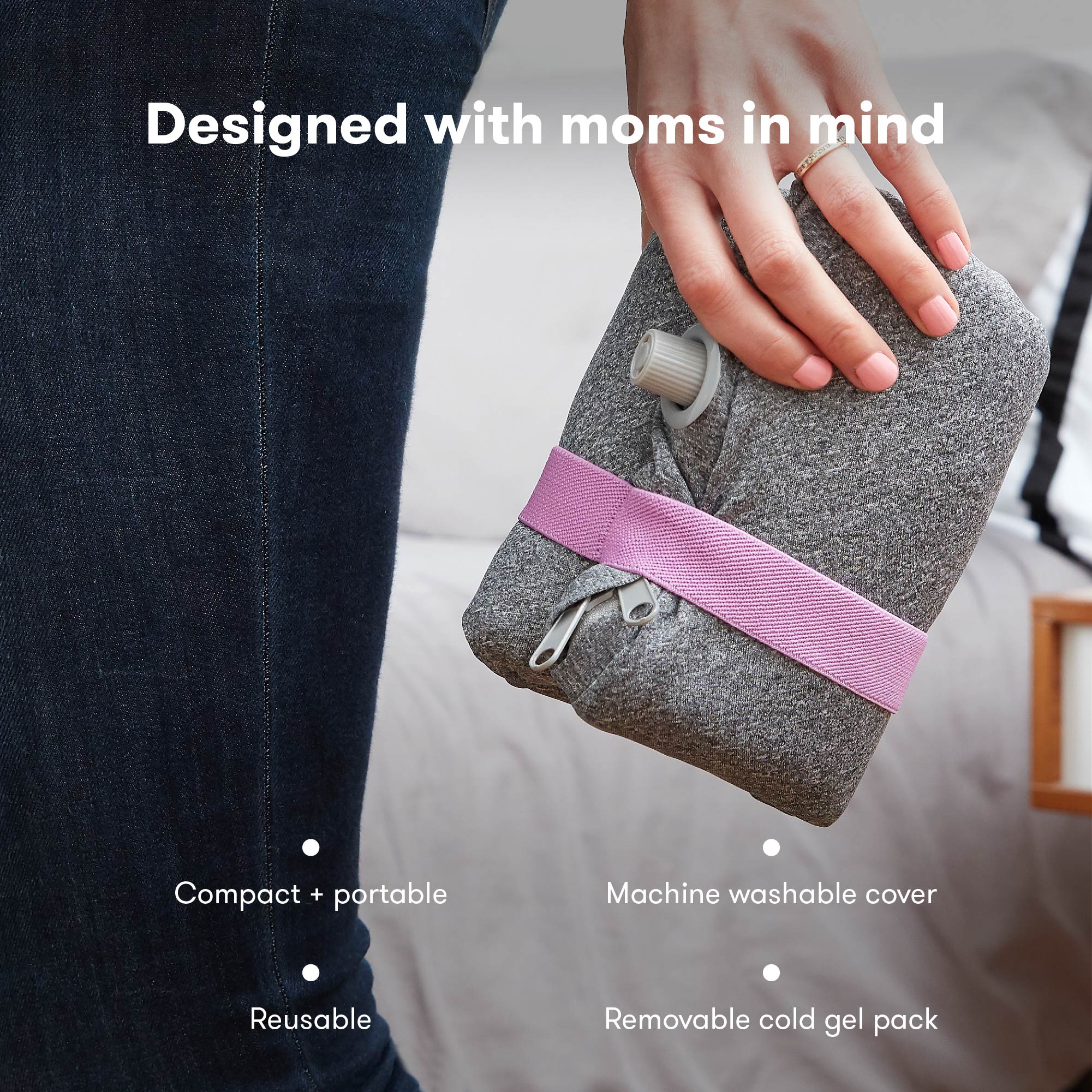 Portable Perineal Cooling Comfort Cushion for Hemorrhoids - Image 5