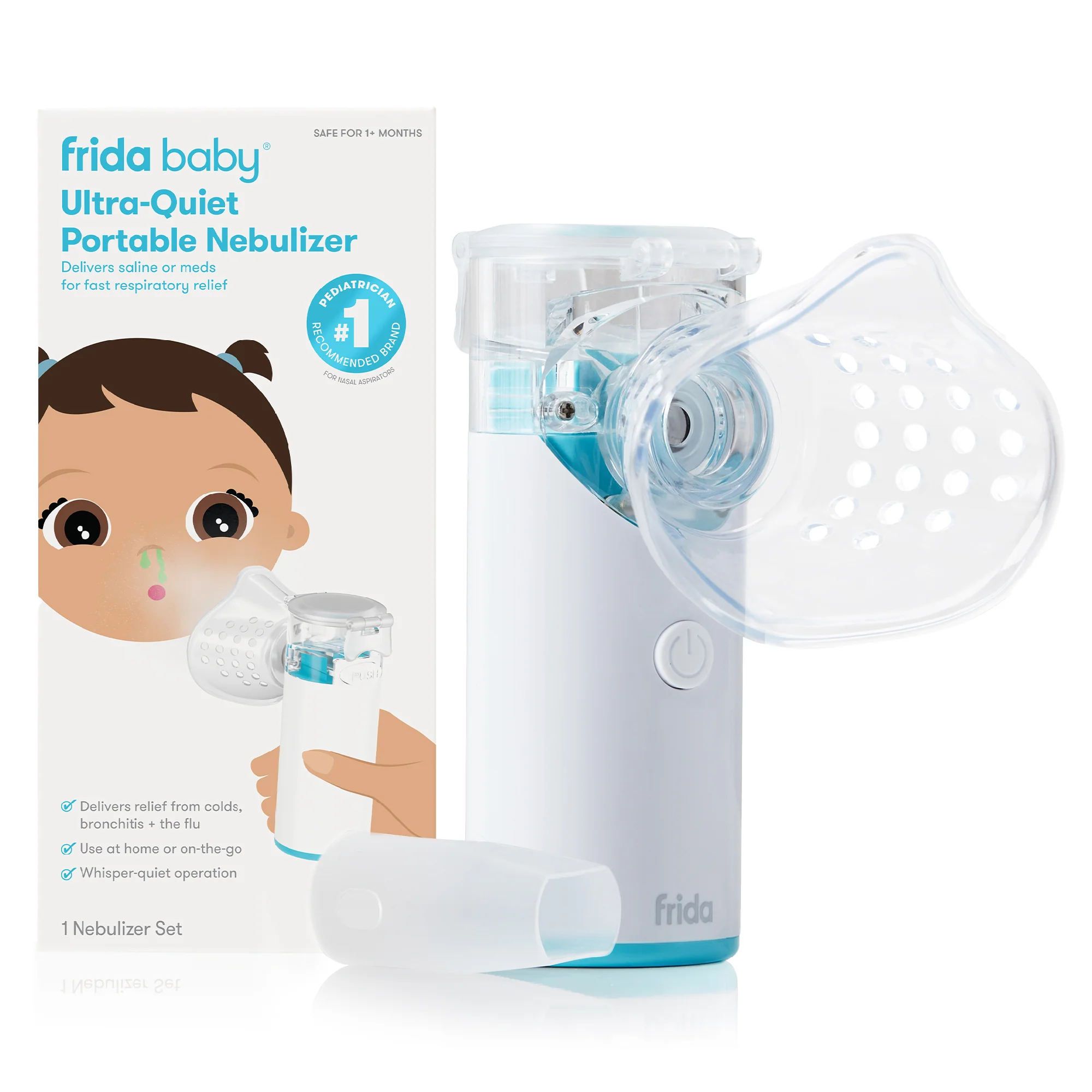 Ultra-Quiet Portable Nebulizer